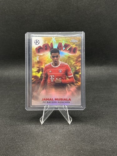 Jamal Musiala 2022 Topps Chrome Gold /50