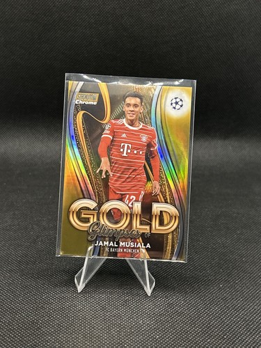 Jamal Musiala 2023 Topps Chrome Gold /50