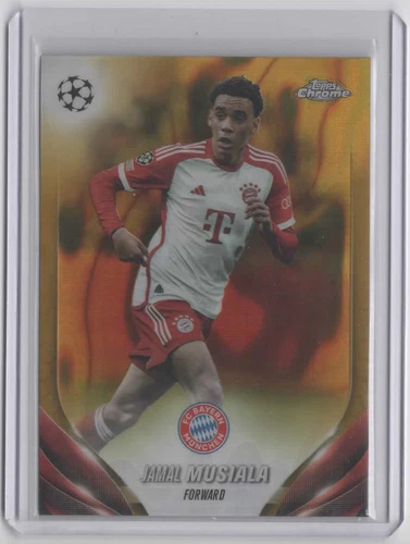 Jamal Musiala 2023 Topps Chrome Gold Lava 1:281