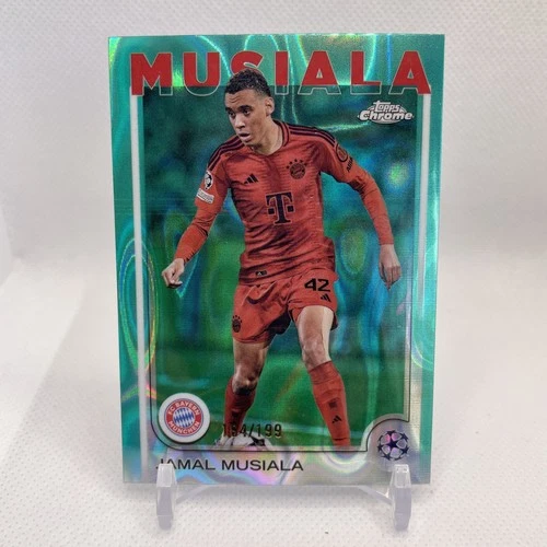 Jamal Musiala 2025 Topps Chrome Green /199
