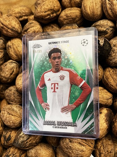 Jamal Musiala 2023 Topps Chrome Green /99