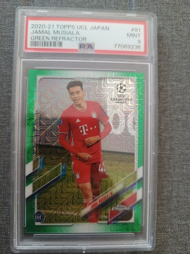 Jamal Musiala 2020 Topps Chrome Green /99