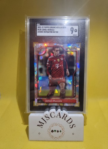 Jamal Musiala 2021 Topps Chrome Merlin /250