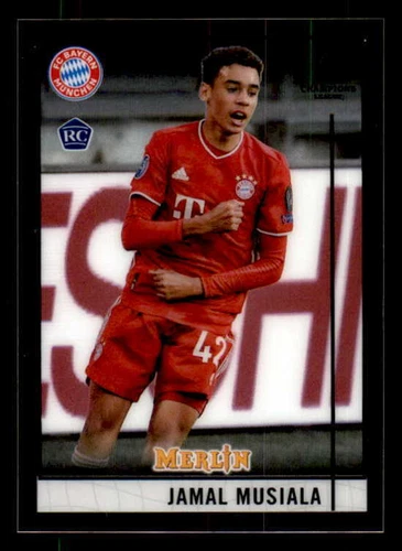 Jamal Musiala 2020 Topps Chrome Merlin