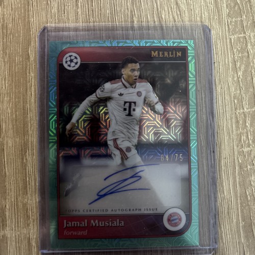Jamal Musiala 2024 Topps Chrome Merlin /75