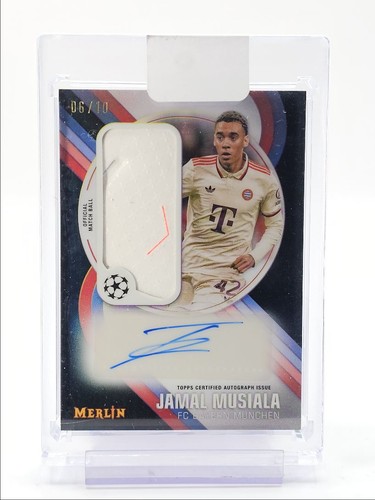 Jamal Musiala 2024 Topps Chrome Merlin Black /10