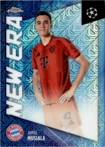Jamal Musiala 2025 Topps Chrome NE-11
