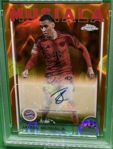 Jamal Musiala 2024 Topps Chrome Orange /25