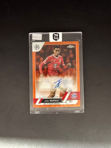 Jamal Musiala 2022 Topps Chrome Orange Refractor