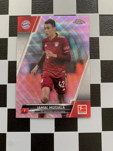 Jamal Musiala 2021 Topps Chrome Pink /75