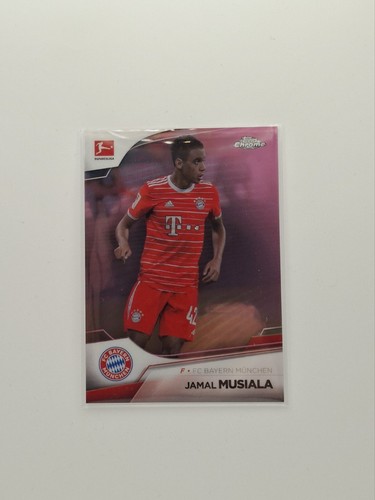 Jamal Musiala 2022 Topps Chrome Pink /75
