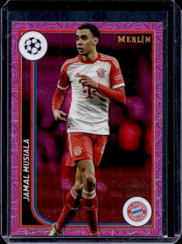 Jamal Musiala 2023 Topps Chrome Pink Refractor /275