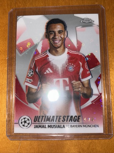 Jamal Musiala 2025 Topps Chrome Red /5