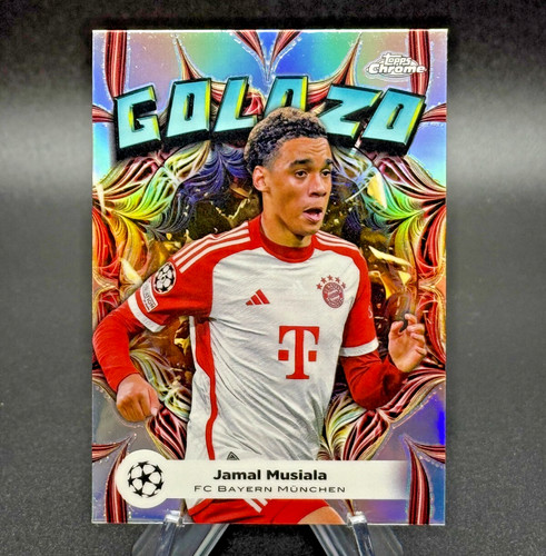 Jamal Musiala 2023 Topps Chrome Refractor