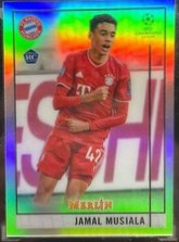 Jamal Musiala 2020 Topps Chrome Refractor