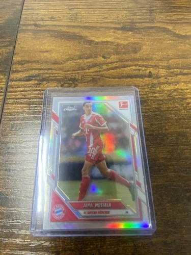 Jamal Musiala 2025 Topps Chrome Refractor