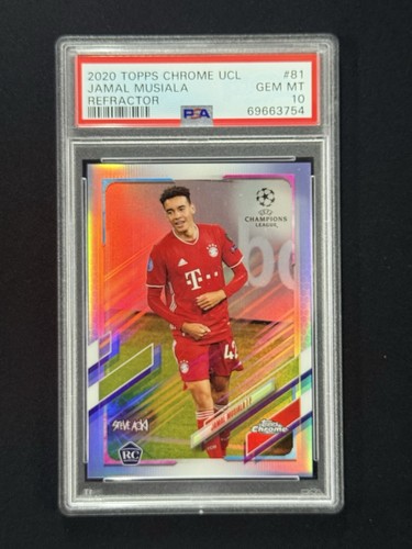 Jamal Musiala 2021 Topps Chrome Refractor /75