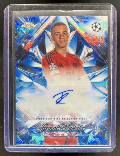 Jamal Musiala 2024 Topps Chrome Sapphire /25
