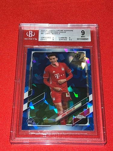 Jamal Musiala 2020 Topps Chrome Sapphire
