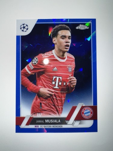 Jamal Musiala 2022 Topps Chrome Sapphire