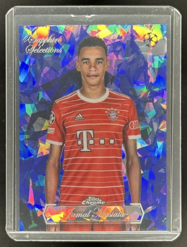 Jamal Musiala 2023 Topps Chrome Sapphire