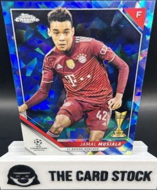 Jamal Musiala 2021 Topps Chrome Sapphire