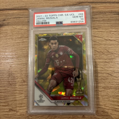 Jamal Musiala 2021 Topps Chrome Sapphire /99