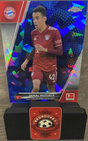 Jamal Musiala 2021 Topps Chrome Sapphire Edition