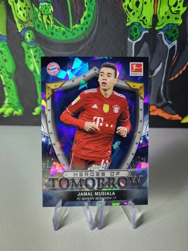Jamal Musiala 2021 Topps Chrome Sapphire Edition