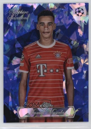 Jamal Musiala 2022 Topps Chrome Sapphire Edition