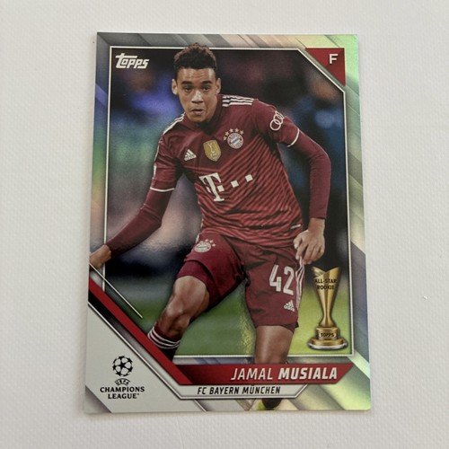 Jamal Musiala 2021 Topps Chrome Silver Foil /75