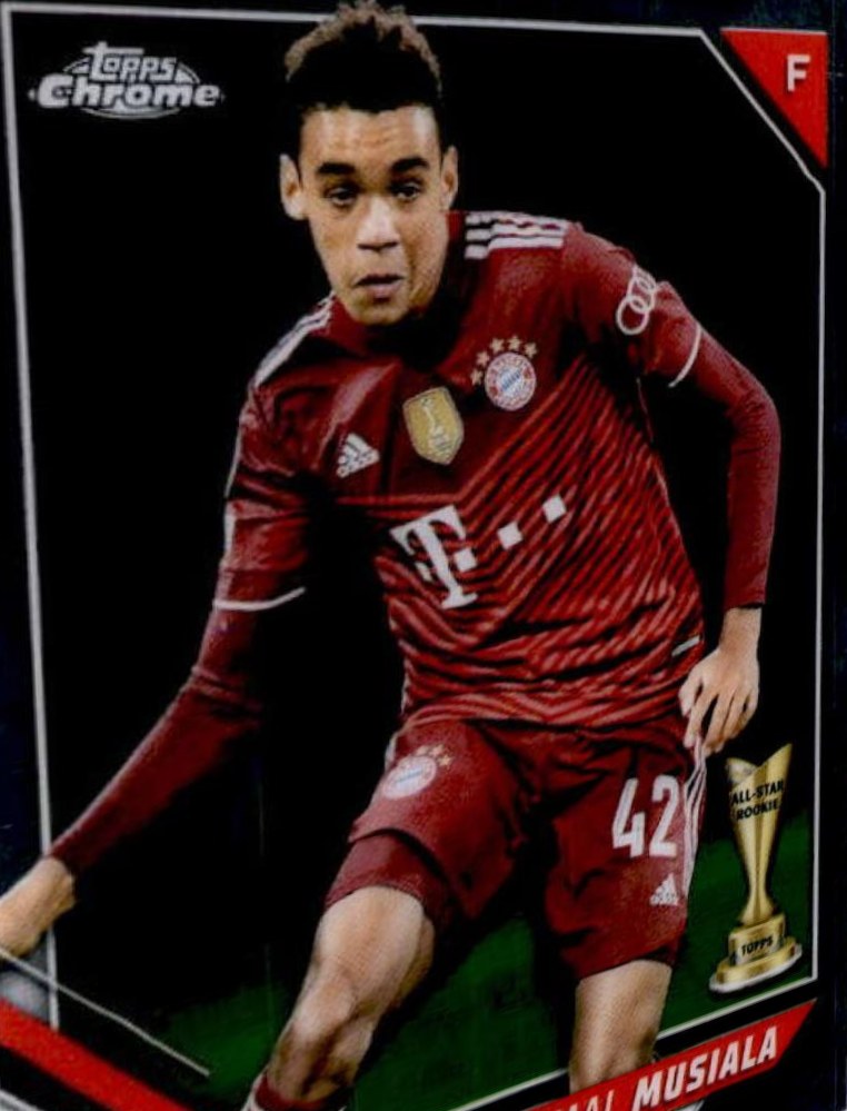 Jamal Musiala 2021 Topps Chrome UCC 69
