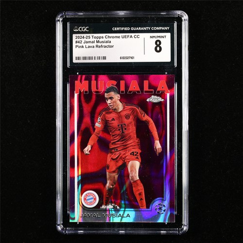 Jamal Musiala 2024 Topps Chrome UEFA 15/75
