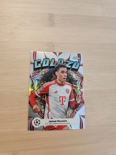 Jamal Musiala 2023 Topps Chrome UEFA