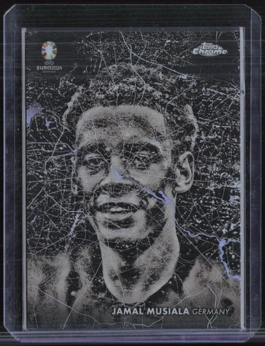 Jamal Musiala 2024 Topps Chrome UEFA Euro