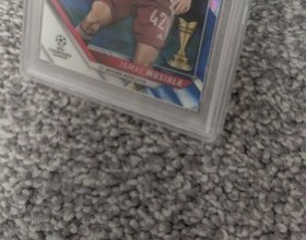 Jamal Musiala 2021 Topps Chrome UEFA Sapphire