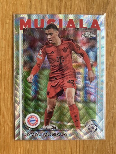 Jamal Musiala 2024 Topps Chrome Wave