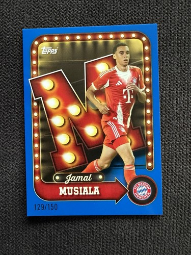 Jamal Musiala 2025 Topps Collector Tin Blue /150