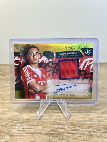 Jamal Musiala 2025 Topps Competiciones de Clubes UEFA Gold /50