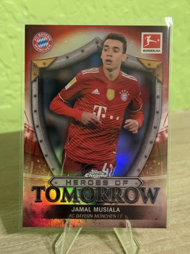 Jamal Musiala 2021 Topps Cromo Bundesliga