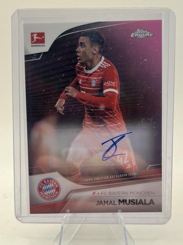 Jamal Musiala 2022 Topps Cromo Bundesliga /75