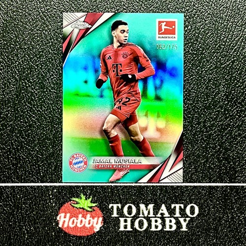 Jamal Musiala 2024 Topps Cromo Bundesliga Aqua Refractor /175