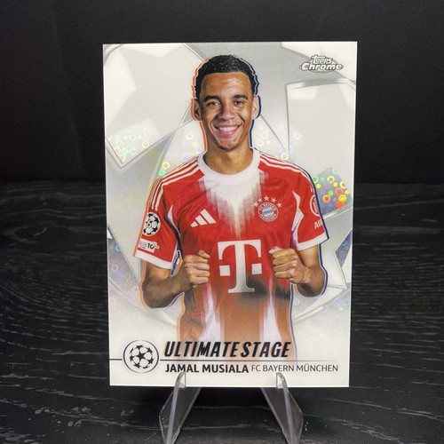 Jamal Musiala 2025 Topps Cromo UEFA Club Competiciones