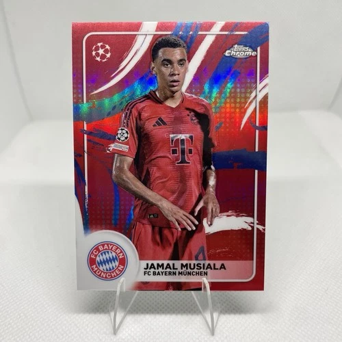 Jamal Musiala 2024 Topps Cromo UEFA Clubes Competiciones