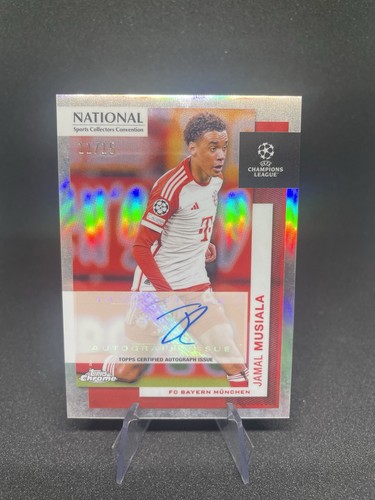 Jamal Musiala 2024 Topps Cromo UEFA Nacional /15