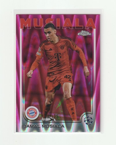 Jamal Musiala 2024 Panini CROMO UEFA Rosa Raywave 139/175