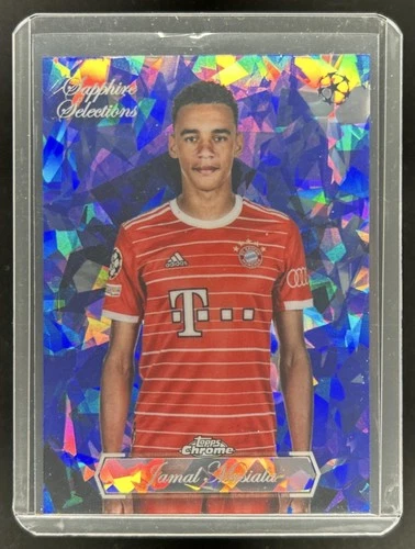 Jamal Musiala 2023 Topps Cromo Zafiro Sapphire