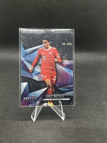 Jamal Musiala 2022 Topps Crystal Premium UCL /50