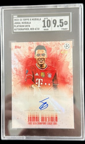 Jamal Musiala 2023 Topps Curated Set /10