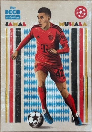 Jamal Musiala 2024 Topps Deco